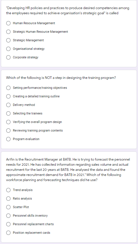 "Developing HR policies and practices to produce