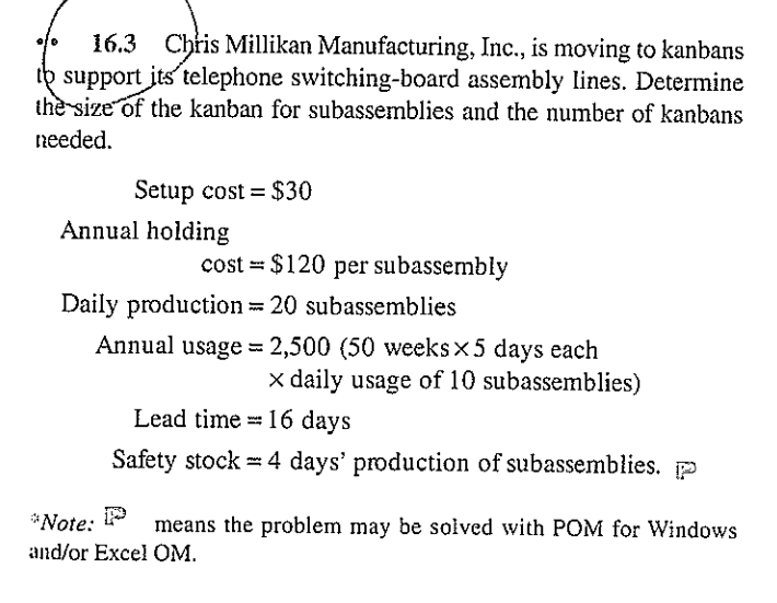 16.3 Chris Millikan Manufacturing, Inc., is