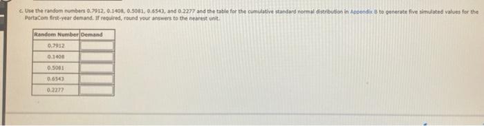 Problem 12-03 (Algorithmic) Partecom manufactures