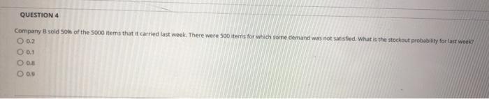 QUESTION 1 Which of the following is NOT a reason
