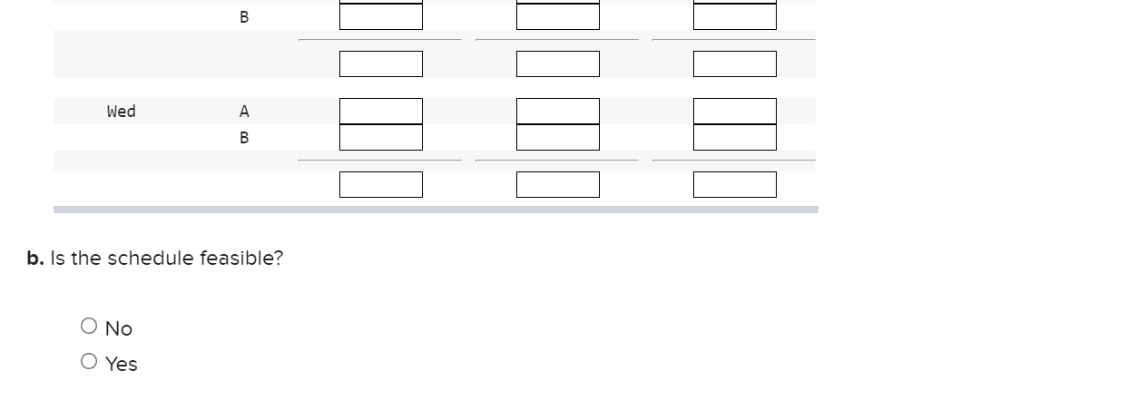 A company produces two products, A and B, that go