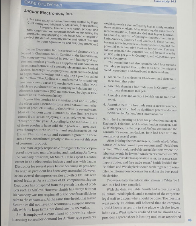 (This case study is derived from one written by