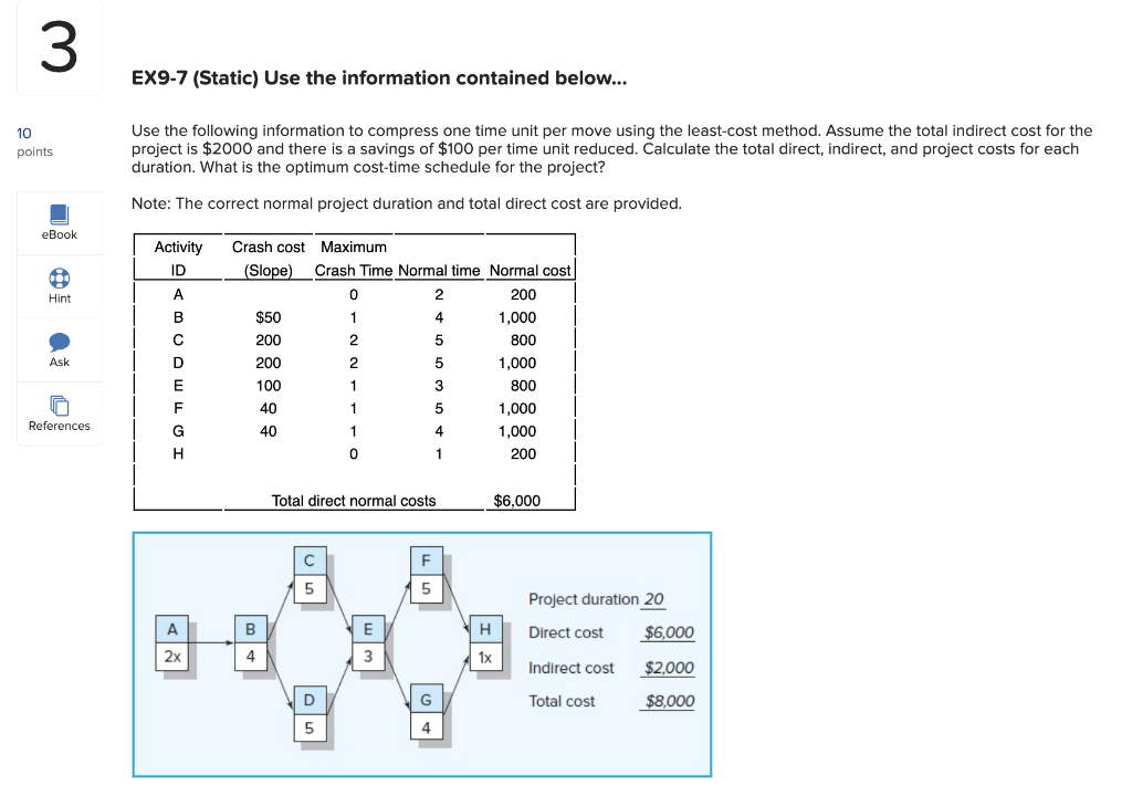EX9-7 (Static) Use the information contained
