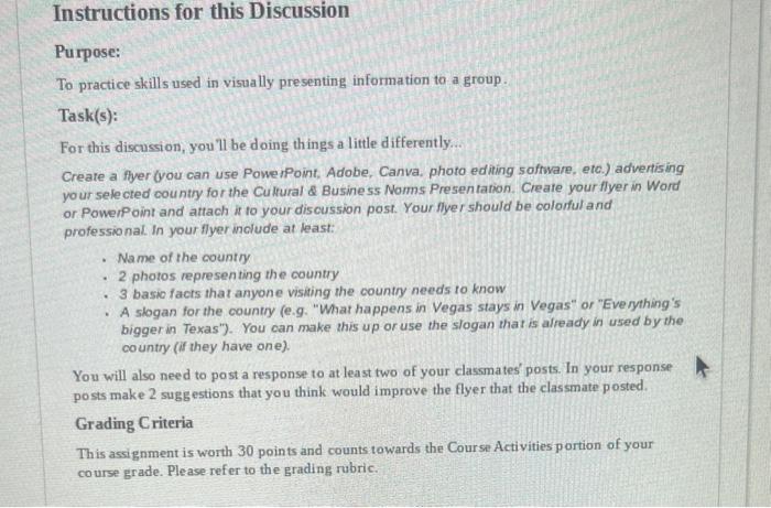 Purpose: To practice skills used in visually