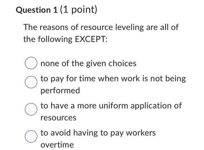 Outputs of the WBS process include: