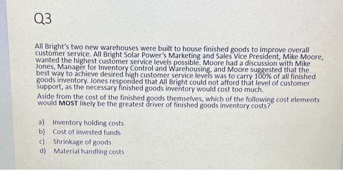 right answer and give reason why other options