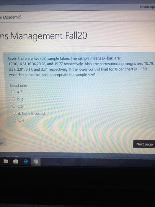 eica em (Academic) ons Management Fall20 An