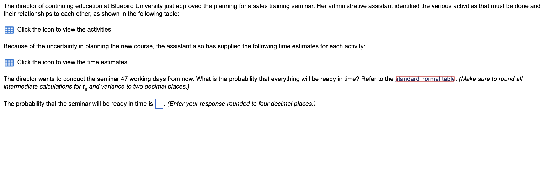 their relationships to each other, as shown in