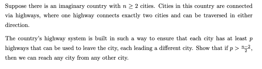 Suppose there is an imaginary country with n2