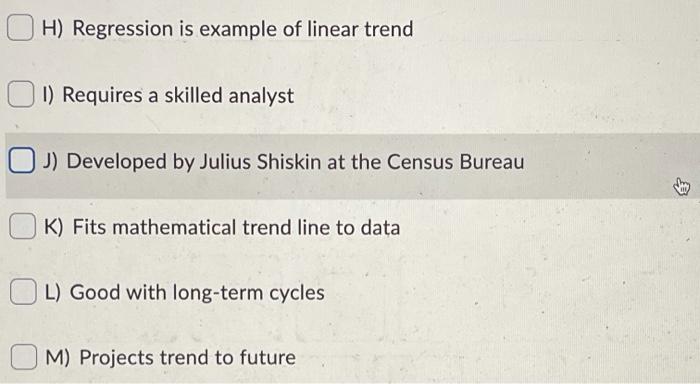 From the following list, select the