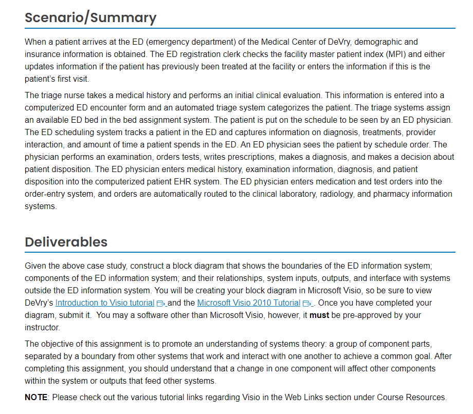 I just need the boundaries of the ED information