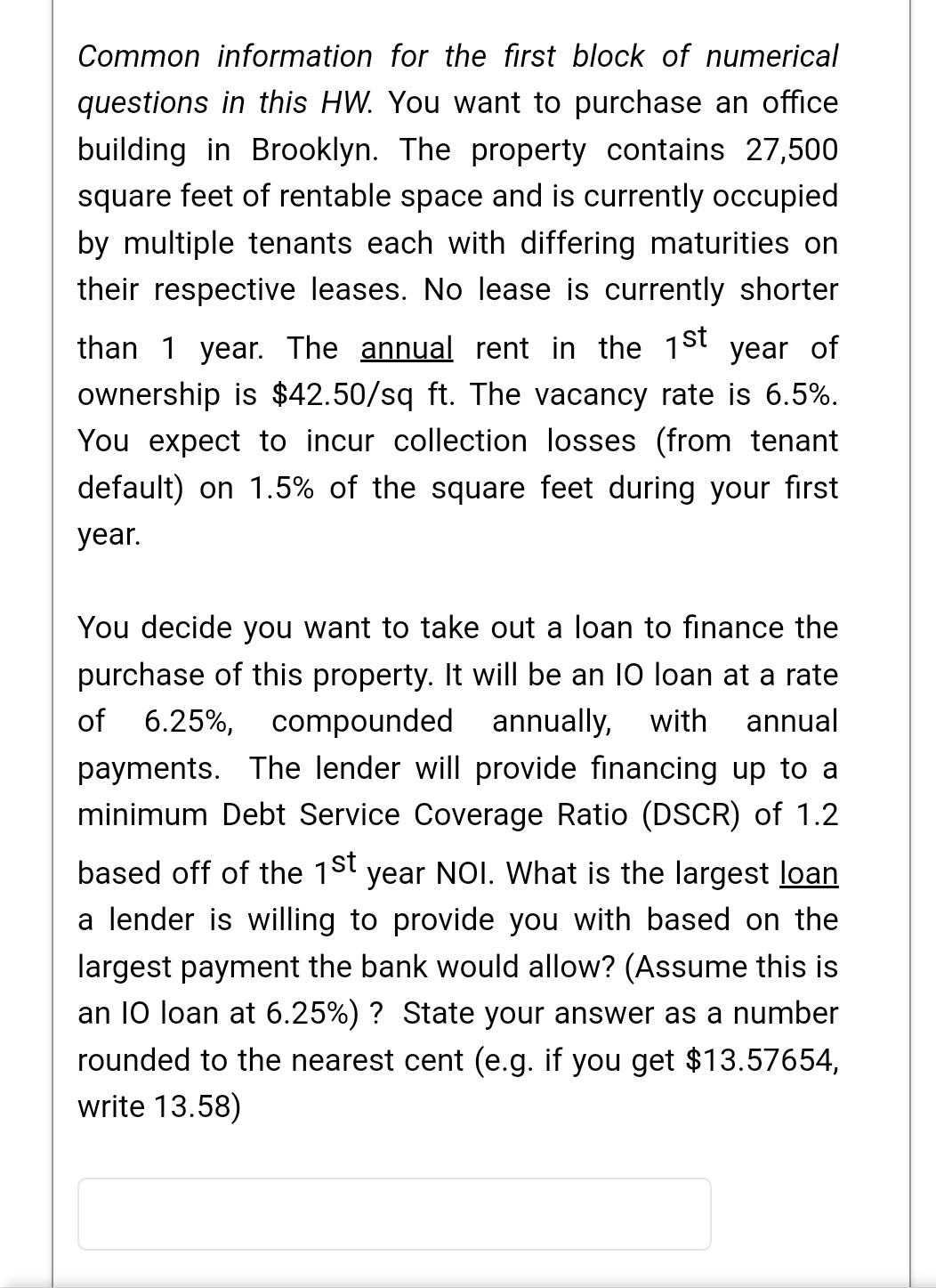 please help, will upvote Common information for