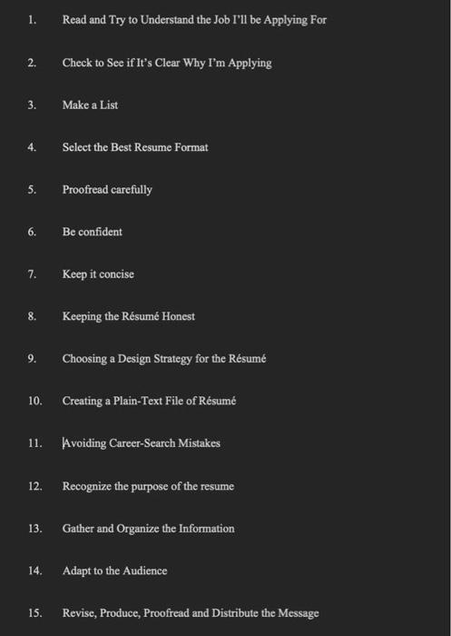 How specifically I might apply these tips to my