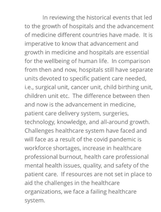 The statement in the picture discusses the