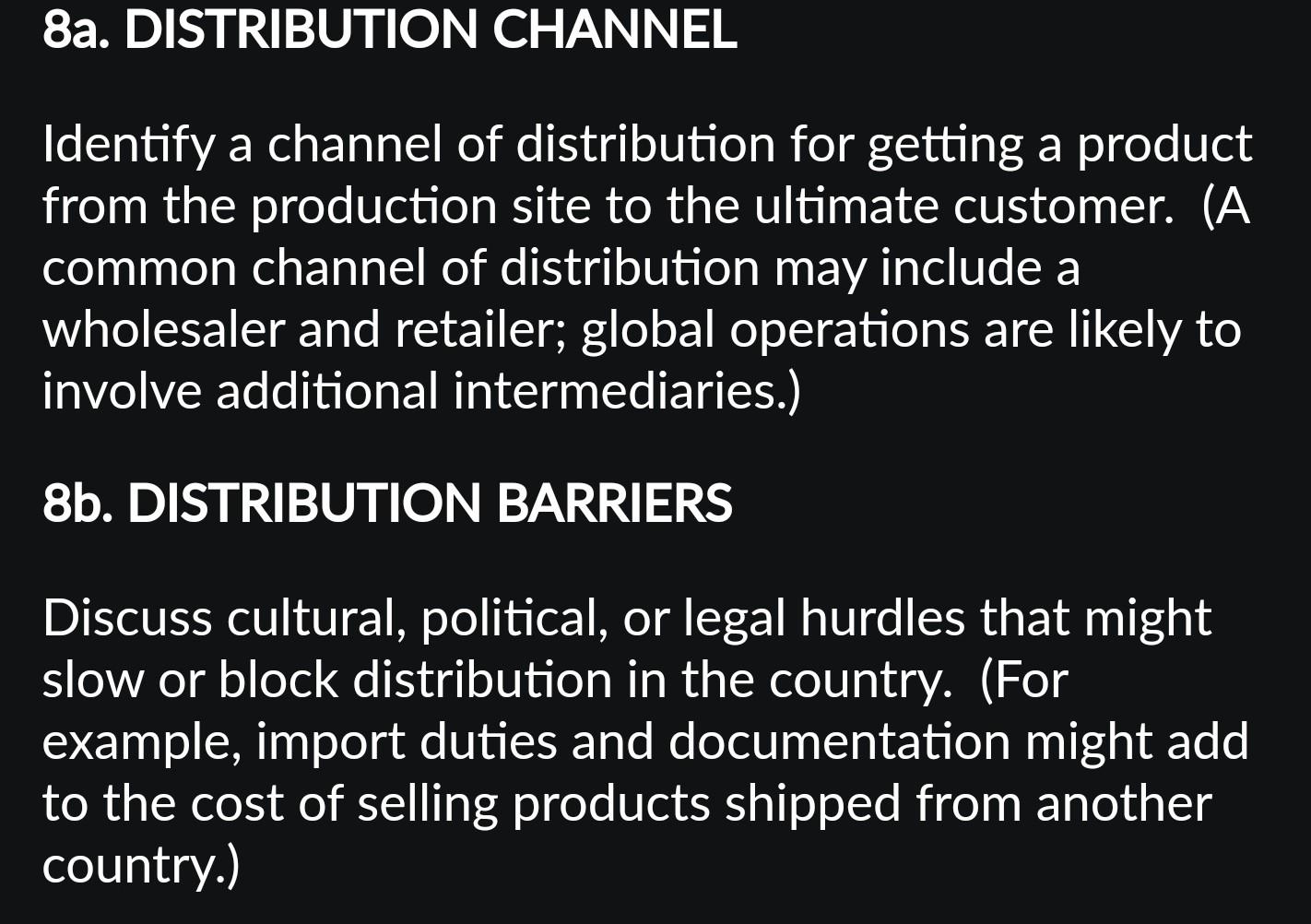 You work for a company that is looking to take