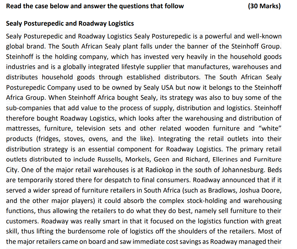 logistics function more cost effectively than