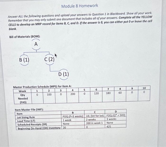 FILL OUT THE CHART, answer the questiom asked