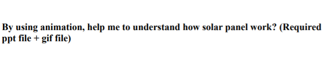 By using animation, help me to understand how