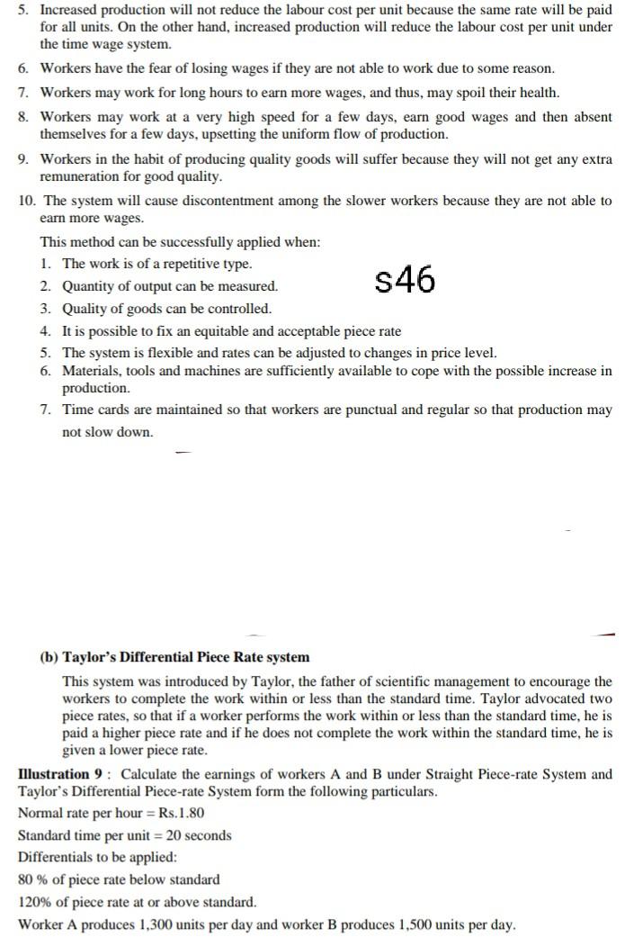 need right answer asp 5. Increased production
