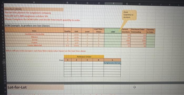 help solve this long question by filling the