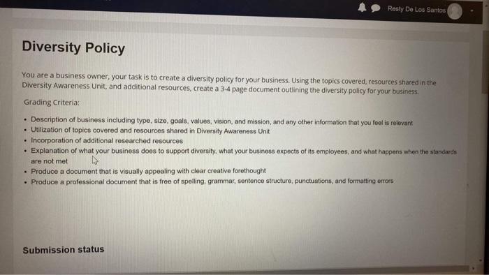 a restaurrant business You are a business owner,