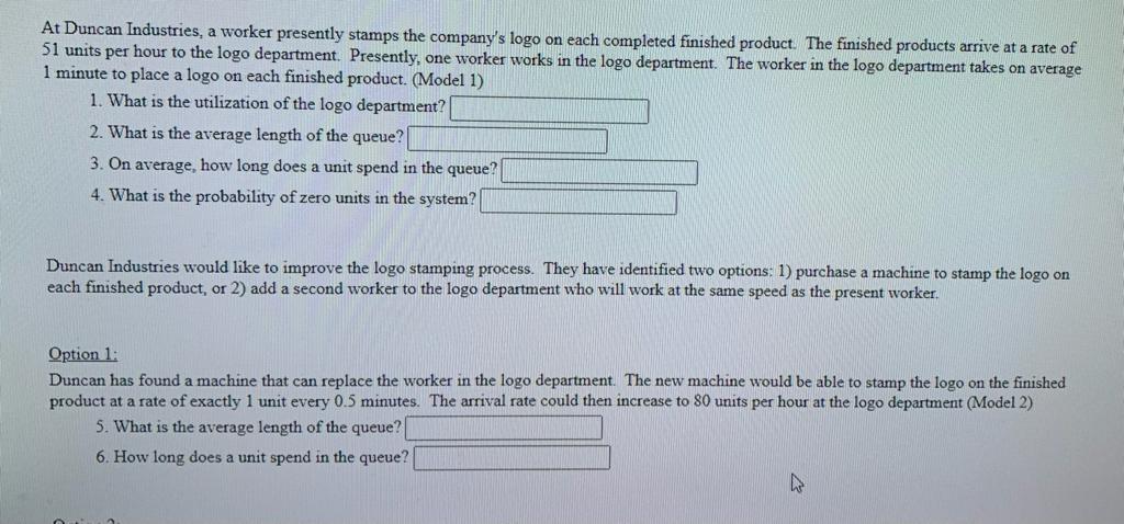 At Duncan Industries, a worker presently stamps