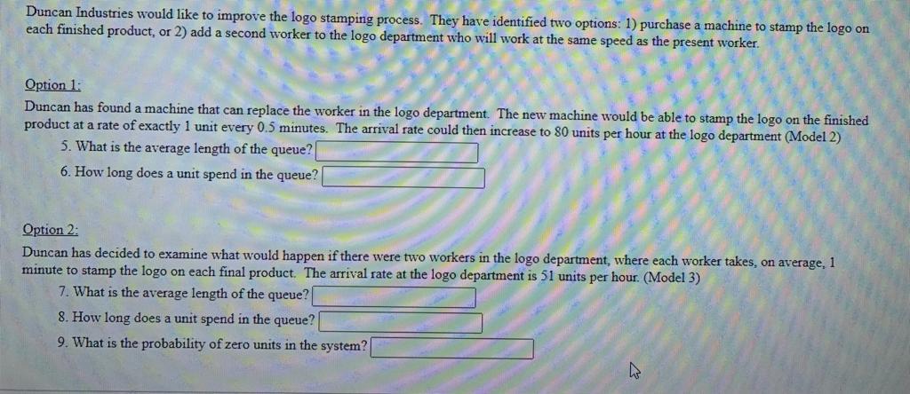 At Duncan Industries, a worker presently stamps