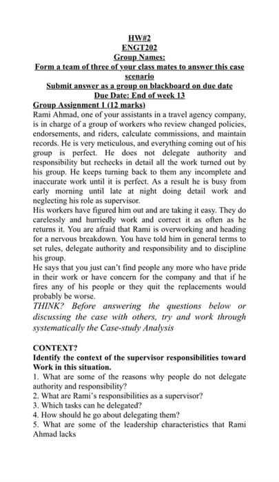 HW\#2 ENGT202 Group Names: Form a team of three