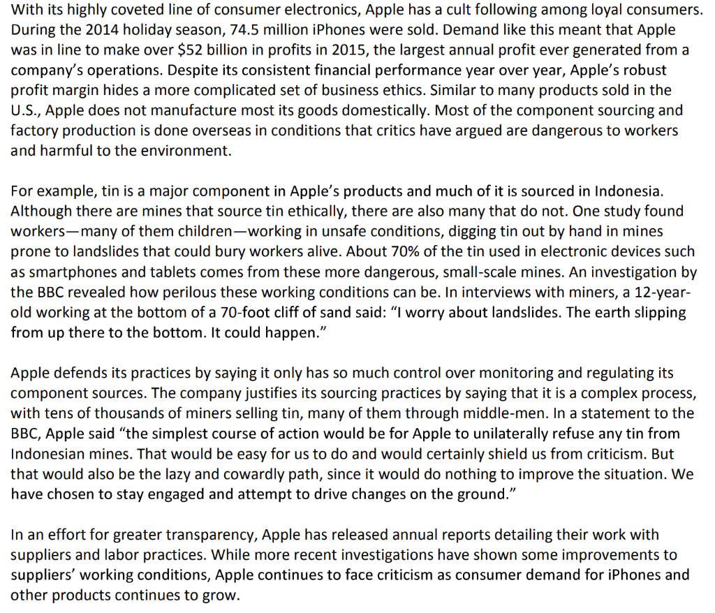 Who are the primary stakeholders affected by