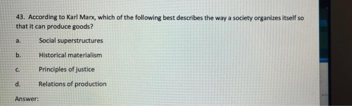 a. tners 41. According to Adam Smith, differences