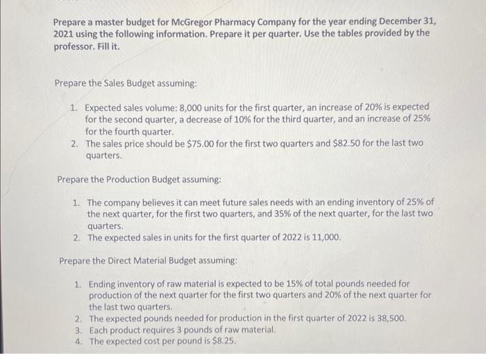 1st PIC - *INFO* 2nd PIC - *HELP!* Prepare a