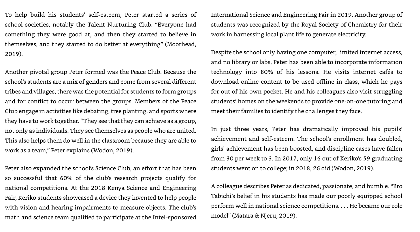 restaurant is doing quite well. Although many