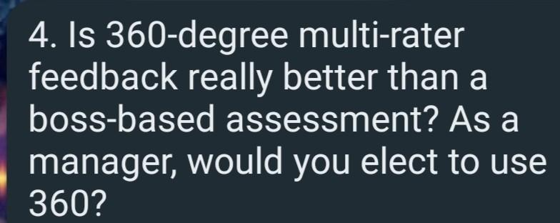 for the company Saco???? 4. Is 360-degree