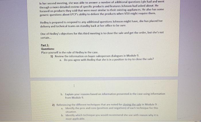 Assignment 5 Case LePetomane and Von Shtupp Spas