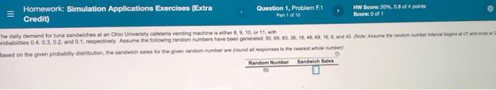 III Homework Simulation Applications Exercises