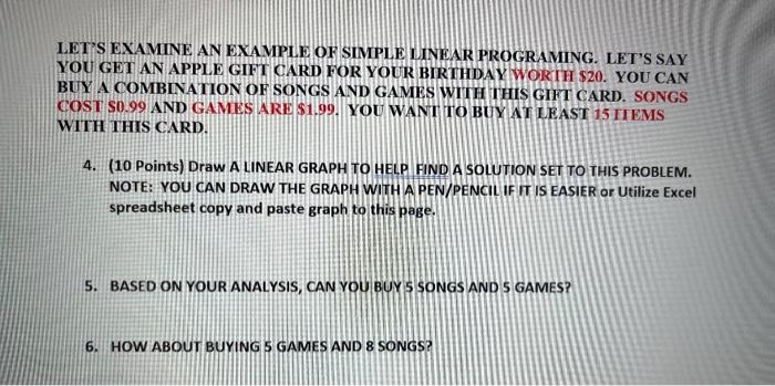 all steps please LET'S EXAMINE AN EXAMPLE OR