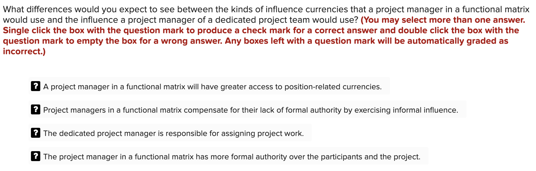 What differences would you expect to see between