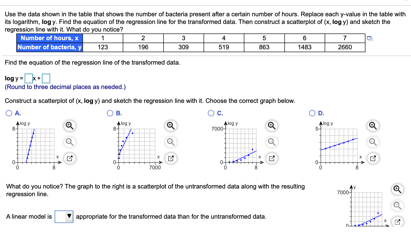 Use the data shown in the table that shows the