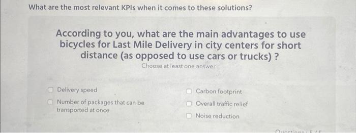 What are the most relevant KPIs when it comes to