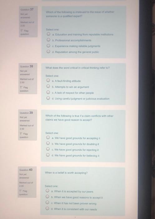 31 The first step in uncovering impotpremise is