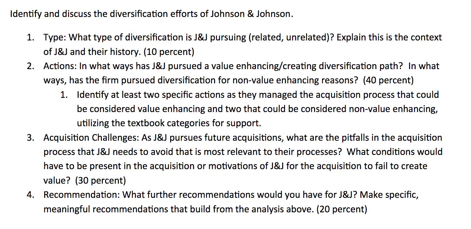 C 186 CASE 24 JOHNSON & JOHNSON* On March 13,