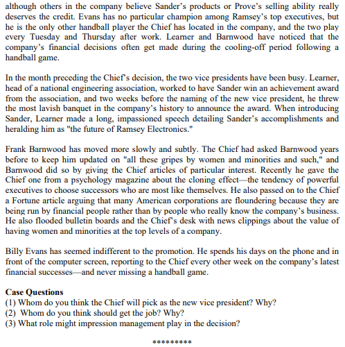 Also, I need answer for this case CASE 14: The