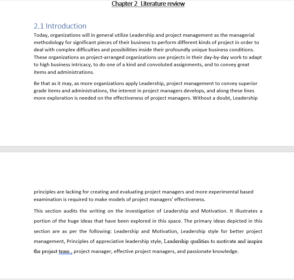 Question: Write a Underlying/Underpinning Theory