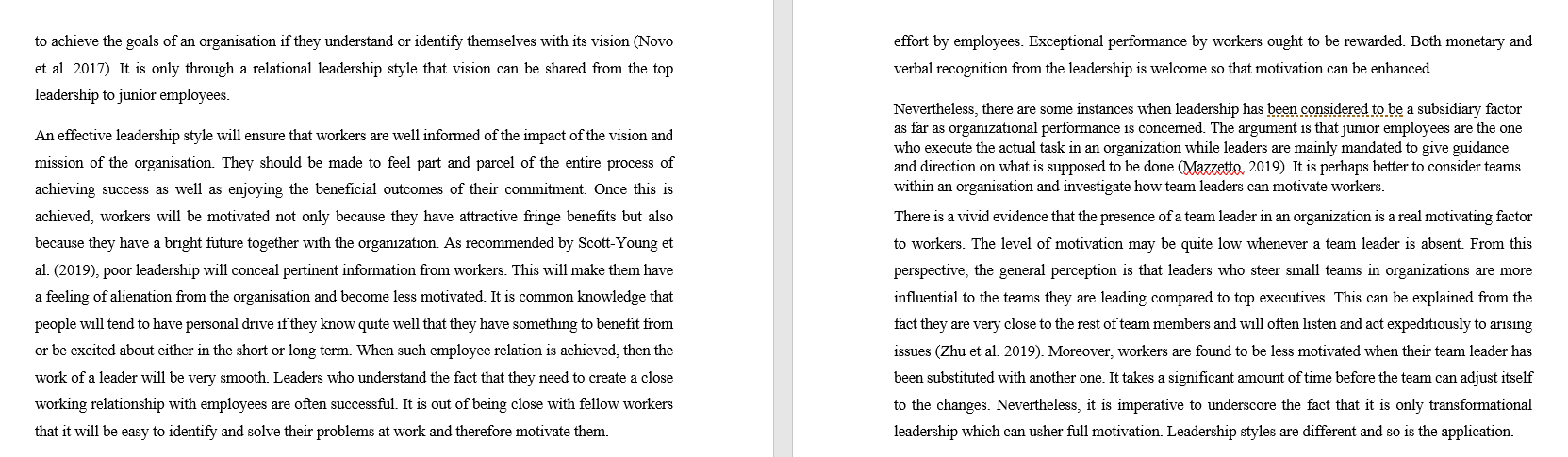 Question: Write a Underlying/Underpinning Theory