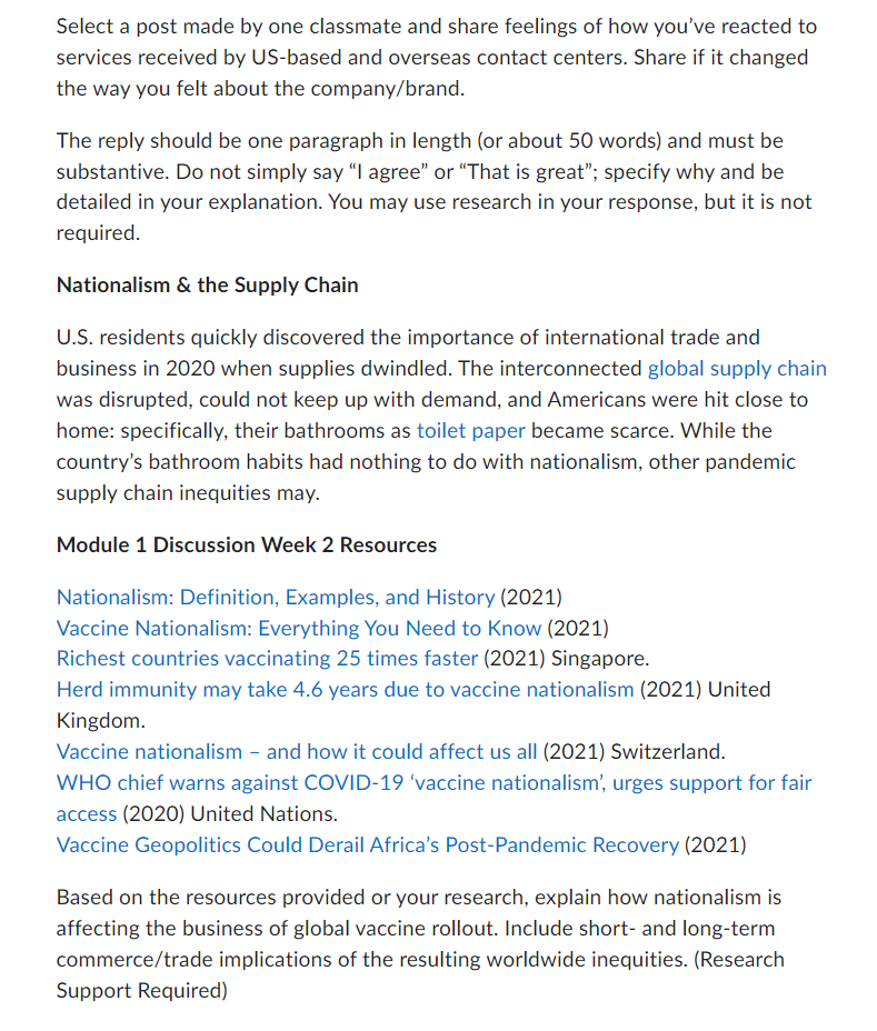 Offshoring Customer Care Centers Customer Care