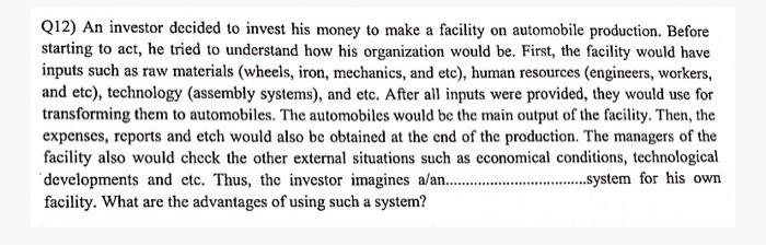 please read the givencase in detail, try to