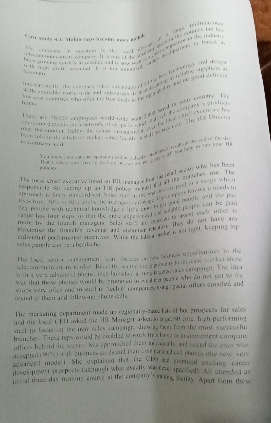 dywano Germany terms products Case Study 4.1: