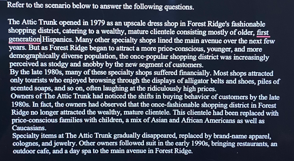 The Attic Trunk opened in 1979 as an upscale