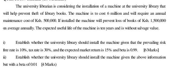 The university librarian is considering the