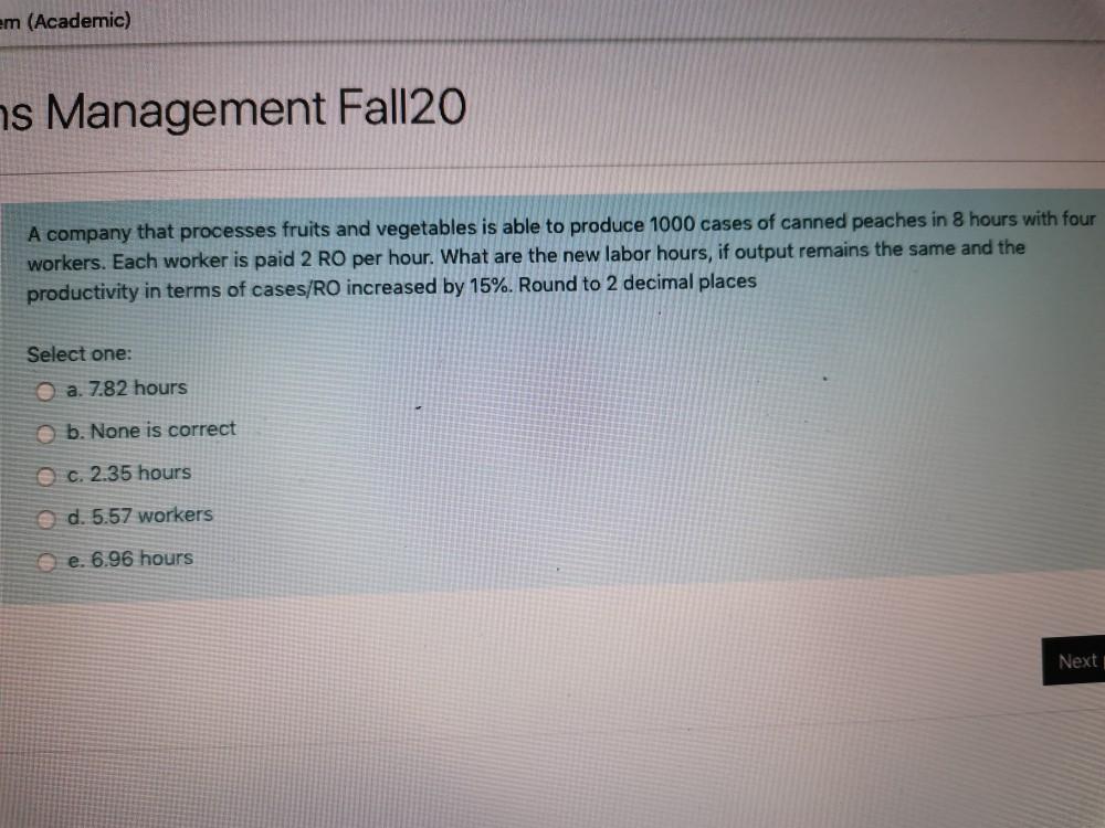 A manufacturer is designing a product layout for